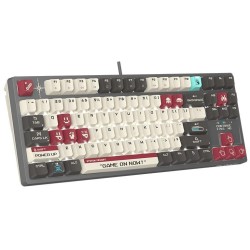 Klawiatura mechaniczna A4TECH BLOODY S87 Pixels Red USB (BLMS RED Plus Switches)