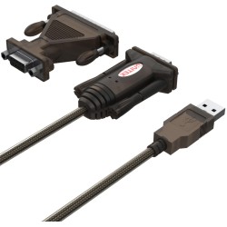 Unitek Y-105A konw. USB 1xRS-232 z adap.DB9F/DB25M