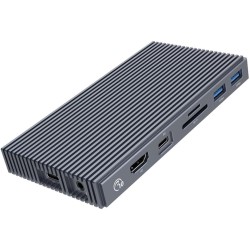 Orico Stacja dokująca z obudową M.2 NVMe, aktywna PD 100W, HDMI 2.0, audio, RJ-45, czytnik kart