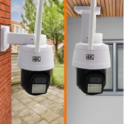 Kamera IP ORLLO Z17 Ultra 4K zewnętrzna obrotowa GSM na kartę SIM