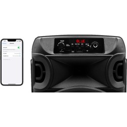 Głośnik mobilny SQUEAK SQ1006 30W Radio FM Czarny