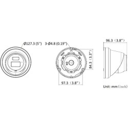 KAMERA IP HIKVISION DS-2CD2383G2-LI2U(2.8mm)(BLACK)