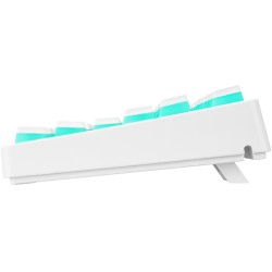 Klawiatura przewodowa Rampage TKL GHOST biały