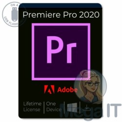 Premiere Pro 2020 -  Licencja Wieczysta (LifeTime) - Windows - Licencja Biznes - BOX (USB)