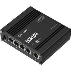 Teltonika TSW100 switch przemysłowy PoE (TSW100010000)