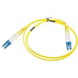 PATCHCORD ŚWIATŁOWODOWY SM 1M DUPLEX 9/125, LC/UPC-LC/UPC