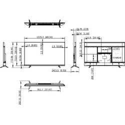 Monitor Hikvision DS-D5055U3-1V0S