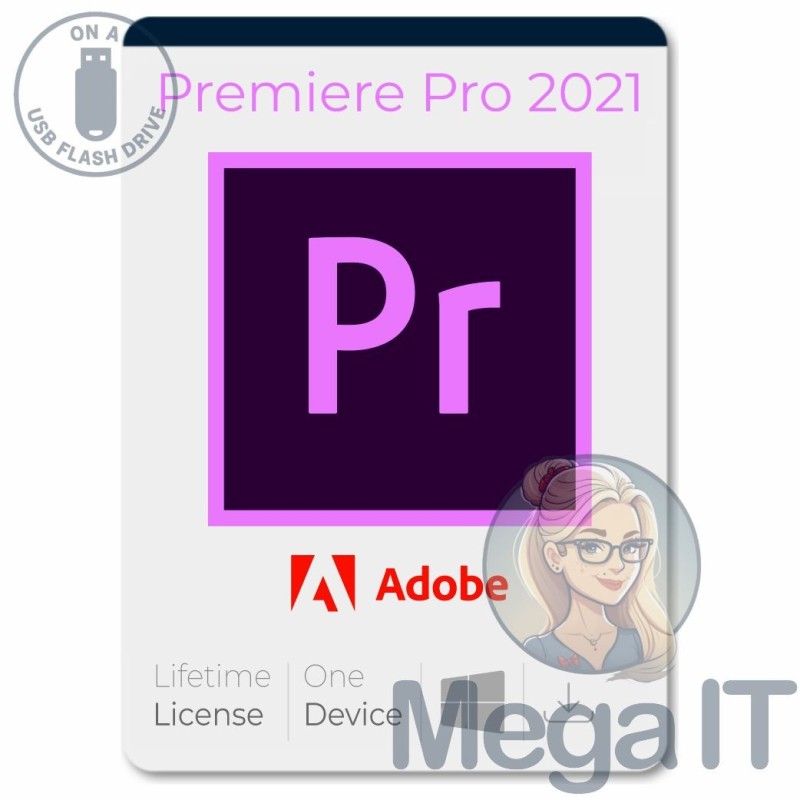 Premiere Pro 2021 - Licencja Wieczysta (LifeTime) - Windows - Użytkownik Indywidualny - BOX (USB) Premiere Pro 2021 - Licencja Wieczysta (LifeTime) - Windows - Użytkownik Indywidualny - BOX (USB)