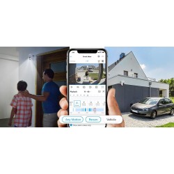 Kamera IP Reolink E Series E540 PTZ 5MP Wi-Fi LED czarna