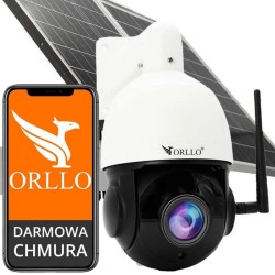 Kamera IP ORLLO Z10 WiFi POE z panelem fotowoltaicznym SM6030 PRO