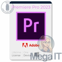 Premiere Pro 2023 -  Licencja Wieczysta (LifeTime) - Windows - Licencja Biznes - BOX (USB)
