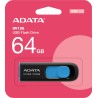 Adata Pendrive UV128 64GB USB 3.2 Gen1 czarno - niebieski