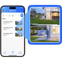 Kamera IP Ezviz H80f Multi z potrójnym obiektywem 12MPx (3 x 2K+)