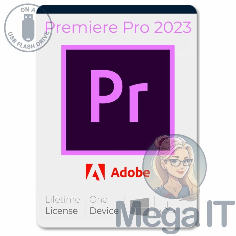 Premiere Pro 2023 - Licencja Wieczysta (LifeTime) - Windows - Użytkownik Indywidualny - BOX (USB) Premiere Pro 2023 - Licencja Wieczysta (LifeTime) - Windows - Użytkownik Indywidualny - BOX (USB)