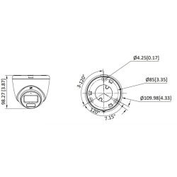 Kamera 4w1 Hikvision DS-2CE72DF3T-LFS(2.8mm)(O-STD)
