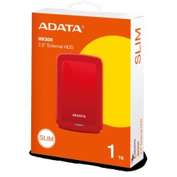 DYSK ZEWNĘTRZNY ADATA DashDrive HV300 1TB 2.5 USB3.1 Czerwony