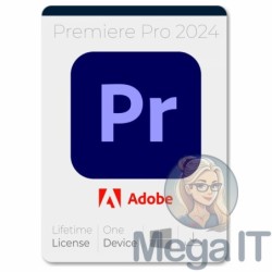 Premiere Pro 2024 -  Licencja Wieczysta (LifeTime) - Windows - Użytkownik Indywidualny - BOX (ESD)