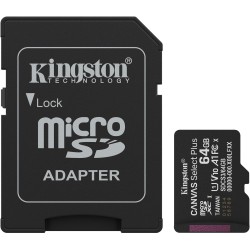 Karta pamięci microSD 64GB Kingston Canvas Select Plus microSDXC C10 UHS-1 64GB