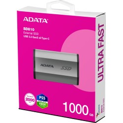 Dysk SSD Adata SD810 External 1TB srebrny
