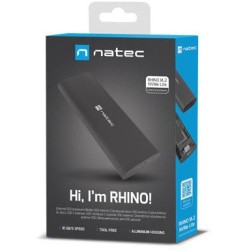 Obudowa na dysk SSD Natec Rhino M.2 NVME Lite USB-C 3.1 Gen.2 aluminium