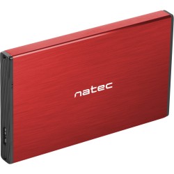 Zewnętrzna obudowa dysku Natec Rhino Go SATA 2.5cala USB 3.0 Czerwony