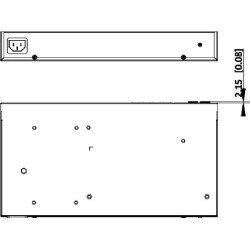 Switch Hikvision DS-3E1512HP-SI-8P2T2F