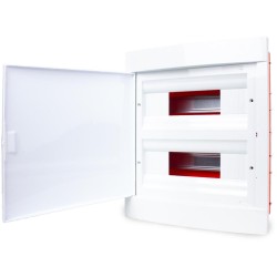Rozdzielnica podtynkowa 24 modułowa (2x12) Adelid RM-PT-24P