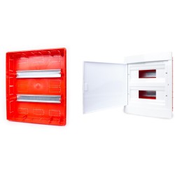 Rozdzielnica podtynkowa 24 modułowa (2x12) Adelid RM-PT-24P