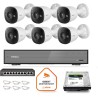 Zestaw monitoringu Imou 6x kamera PS3E-8Q0 8MP POE