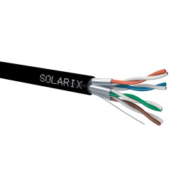 KABEL SKRĘTKA SOLARIX CAT.6A STP PE Fca 500M