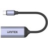 Unitek Adapter USB-C na HDMI 2.1 (8K 60Hz) szary 15cm V1416B