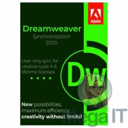 Synchronizacja Dreamweaver 2020 - Licencja Wieczysta (LifeTime) - Windows - Użytkownik Indywidualny - BOX (ESD)