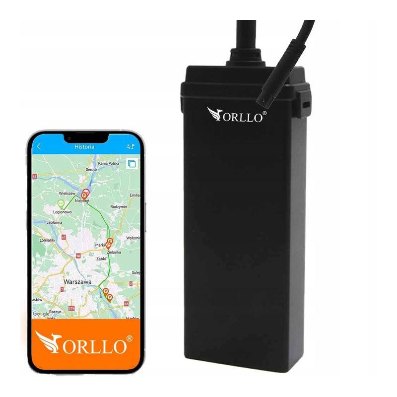 Lokalizator GPS Nadajnik Alarm Gsm Samochodowy ORLLO CAR TRACK 4G Lokalizator GPS Nadajnik Alarm Gsm Samochodowy ORLLO CAR TRACK 4G