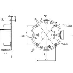 ADAPTER HIKVISION DS-1260ZJ BLACK