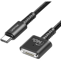 Unitek Kabel zasilający USB-C - MagSafe 3 140W 1 m