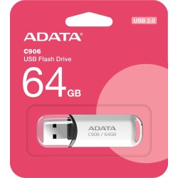 Adata Pendrive C906 64GB USB2.0 biały