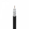KABEL KONCENTRYCZNY Televes T-100 PE Fca KLASA A - 1m czarny