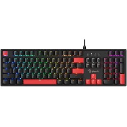 Klawiatura mechaniczna A4TECH BLOODY S520N Fire Black (BLMS RED Plus Switch)
