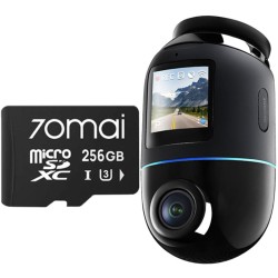 Wideorejestrator 70mai X800 Dash Cam 4K Omni czarny + microSD 70mai 256GB