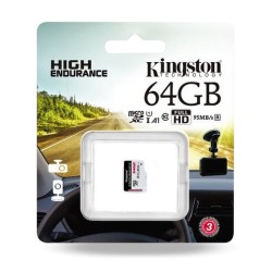 Karta pamięci microSD Kingston High-Endurance UHS-I 64GB 24/7 (rejestratory i monitoring)