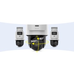 Kamera IP Hilook PTZ-D4 dualna 8MP (4MP + 4MP)