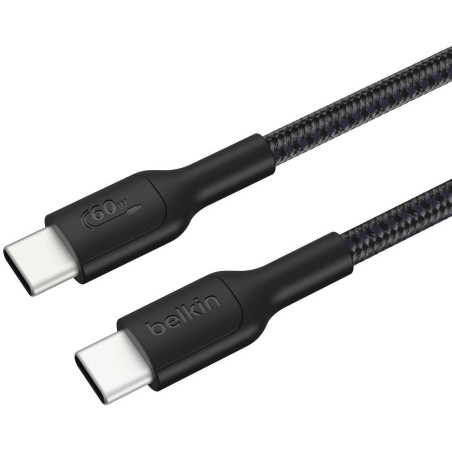 Kabel USB-C / USB-C Belkin 60W 2 m do Nintendo Switch2 w oplocie, czarny