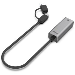 Unitek Hybrydowy adapter USB-C/USB-A do sieci