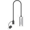 Unitek Hybrydowy adapter USB-C/USB-A do sieci