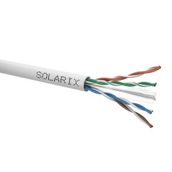 KABEL SKRĘTKA SOLARIX CAT.6 U/UTP PVC karton 305m