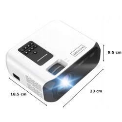 Mini Projektor Zenwire E500s WiFi Full HD 7500lm