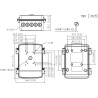SKRZYNKA MONTAŻOWA DAHUA PFA6400S SKRZYNKA MONTAŻOWA DAHUA PFA6400S