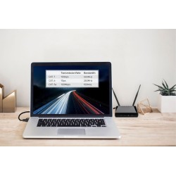 Unitek Kabel sieciowy płaski Ethernet Cat.7 3 m