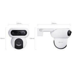 Kamera IP Ezviz HB90 z panelem solarny 8W dual 4MP+4MP Wi-Fi AOV