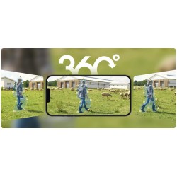 Kamera IP Imou AOV PT KIT 2.4GHz Wi-Fi i 4G 5MPx z panelem solarnym z kartą pamięci 64GB